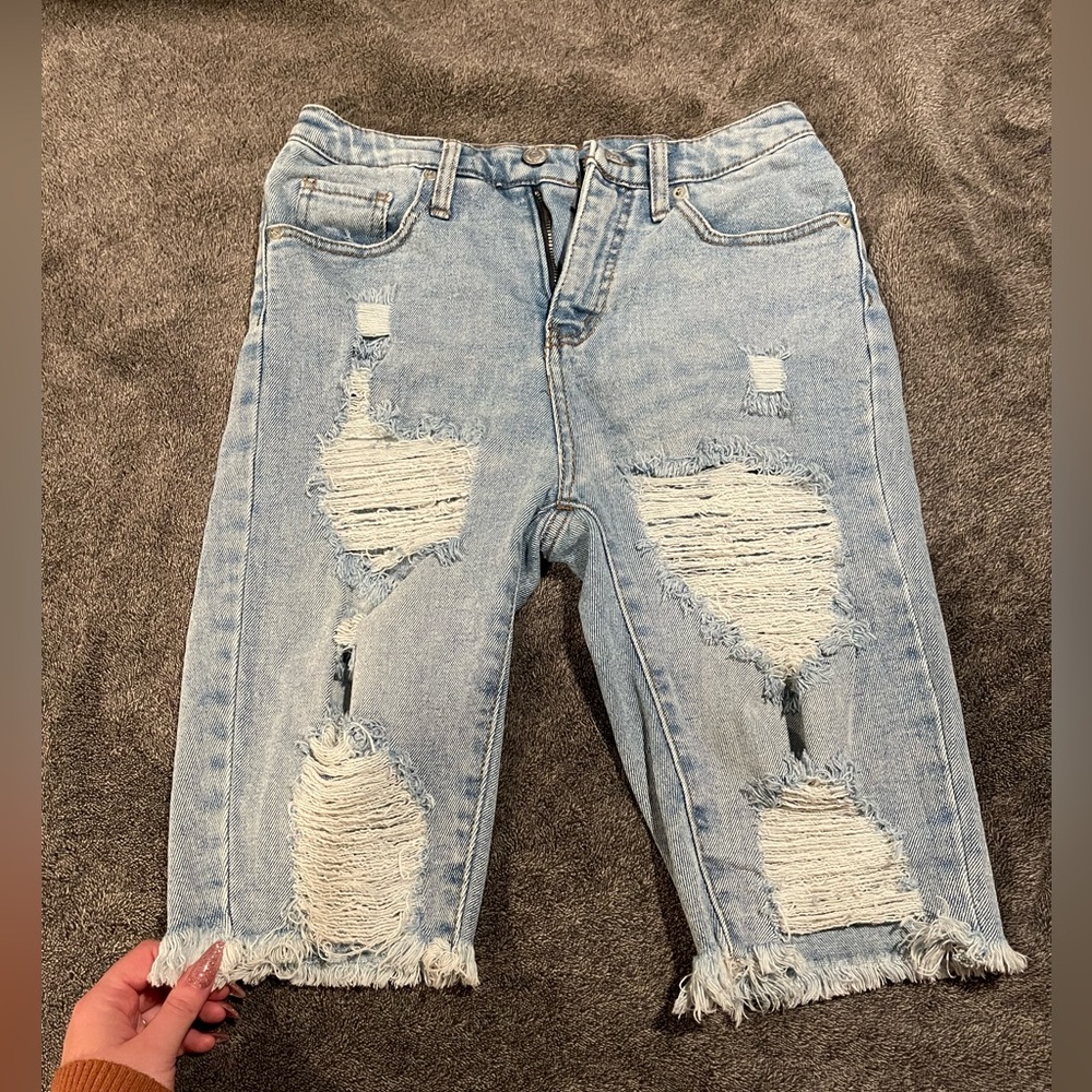 Wild Fable denim Bermuda shorts